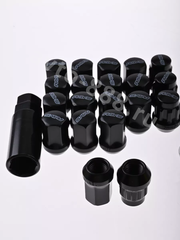 Секретки гайки RAYC 12*1,25 F450 (20 шт, высота 30 мм) чёрный фото 2