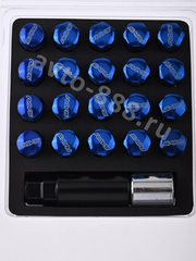 Секретки гайки RAYC 12*1,25 F450 (20 шт, высота 30 мм) синий фото 8