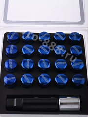 Секретки гайки RAYC 12*1,25 F450 (20 шт, высота 30 мм) синий фото 4