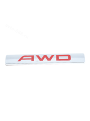 Надпись AWD красный 180*26mm EBL-170 фото 2