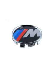 Колпачок на литье ///M BC-018 (внешний 68mm/внутренний 66mm) фото 4