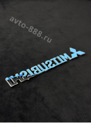 Надпись MITSUBISHI красный 168*30mm ML-002 фото 2