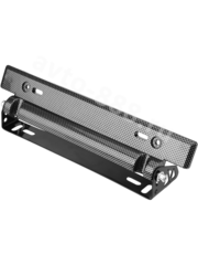 Кронштейн универсальный для наклона номерного знака 30см / JDM адаптер рамки госномера SPARCO 301 карбоновый цвет фото 1