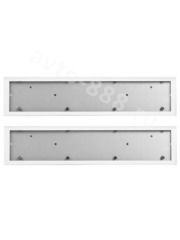 Рамка номера белая (2шт) 8304 фото 1