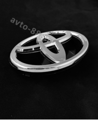 TE-035 Эмблема TOYOTA 125*85 фото 1