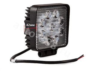 Дневные ходовые огни 27W-BK-FX 12V/24V (1шт) фото 2