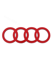 Эмблема AUDI 135*43 (задняя А4) AE-001 фото 4