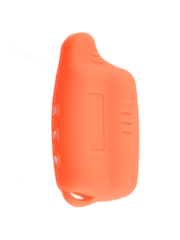 Чехол на пульт сигнализации силиконовый TW-9010 9020 9030 оранжевый фото 3