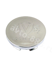 Колпачок на литье хром универсальный VOGUE TYRES, С103602 (внешний54mm/внутренний50mm) фото 1