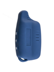Чехол на пульт сигнализации резиновый темно-синий TW-9010/9020/9030 фото 3