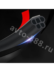 NAKLRE-016 Уплотнитель на двери C (полая) чёрная, 16м фото 2