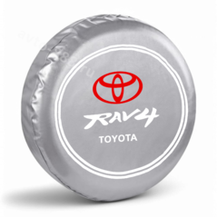 Чехол на запаску RAV-4 серый фото 1