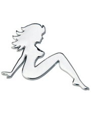 Девушка хром EBL-051 (213)  85*65mm фото 1