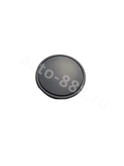 Колпачок на литье черный универсальный выпуклый с ободком ø 53/55 (1 шт) фото 1