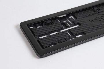 Рамка номера чёрная "Подходит для китайского и европейского автомобиля" (1шт) 8410-Ч фото 5