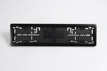 Рамка номера чёрная "Подходит для китайского и европейского автомобиля" (1шт) 8410-Ч фото 2