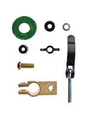 Клеммы для аккумулятора быстросъемные латунные ЕВРО (пара) BT28I-F фото 7