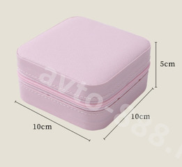 Шкатулка для украшений маленькая розовый фото 4