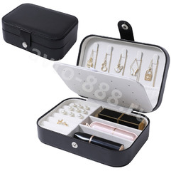 Шкатулка для украшений прямоугольная чёрный фото 1