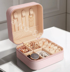 Шкатулка для украшений маленькая розовый фото 1