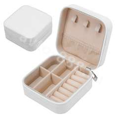 Шкатулка для украшений маленькая белый фото 2