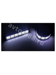 Дневные ходовые огни белый 12В (2шт) фото 5