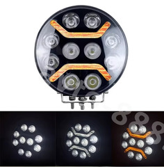 Дневные ходовые огни A06 80W 12V/36V (1шт)  фото 3