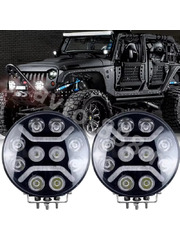 Дневные ходовые огни A06 80W 12V/36V (1шт)  фото 5