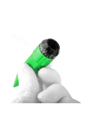 Комплект гаек-карандаш (лёгкие) R104 12*1,5 (20шт, высота 55мм) зелёный фото 4