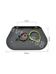 Задние габаритные огни для грузовиков D-2300 24V (2шт) фото 4