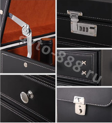 Органайзер в багажник автомобиля замок с паролем (коричневый) фото 5