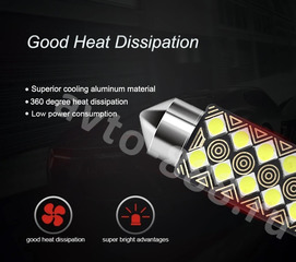 Автомобильная светодиодная лампа EJC 2835-41-10 12V фото 6