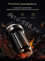 Секретки гайки 12*1,25 N038 (комплект 20 шт, ключ 17) чёрный фото 4