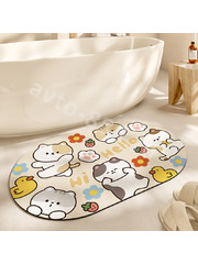 Коврик для ванной комнаты 50*80 YS-27 фото 3