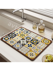 Коврик диатомитовый быстровпитывающий 40*50 CF-08 фото 3