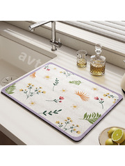 Коврик диатомитовый быстровпитывающий 40*50 CF-14 фото 3