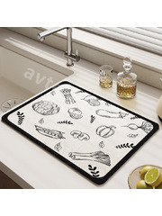 Коврик диатомитовый быстровпитывающий 30*40 CF-11 фото 3