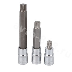 Набор головок со вставками 1/2" 26 предметов фото 2