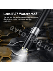 Эндоскоп автомобильный с экраном, длина зонда 1 метр, диаметр объектива 6 мм, диагональ экрана 4.3 дюйма фото 5