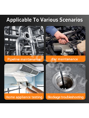 Эндоскоп автомобильный с экраном, длина зонда 1 метр, диаметр объектива 6 мм, диагональ экрана 4.3 дюйма фото 10