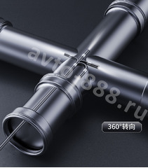 Эндоскоп автомобильный для телефона, длина зонда 1 метр, диаметр объектива 8 мм фото 6