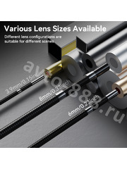 Эндоскоп автомобильный с экраном, длина зонда 1 метр, диаметр объектива 6 мм, диагональ экрана 4.3 дюйма фото 6