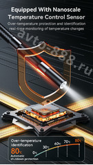 Эндоскоп автомобильный с экраном, длина зонда 1 метр, диаметр объектива 8 мм, диагональ экрана 4.3 дюйма фото 6