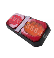 Задние габаритные огни для грузовиков D-2392 12-24V (2шт) фото 4