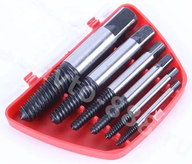 Набор экстракторов обломанных болтов 6 шт, 3-22 мм фото 2