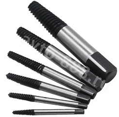 Набор экстракторов обломанных болтов 6 шт, 3-22 мм фото 4