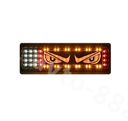 Задние габаритные огни для грузовиков D-2975 12/24V (2шт) фото 2