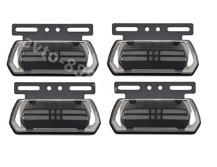 D-2388  12/24V (4шт) белый Фонари габаритные фото 7