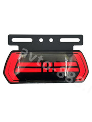 Фонари габаритные D-2388  12/24V (4шт) красный фото 6