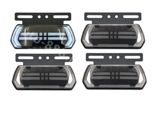 D-2388  12/24V (4шт) белый Фонари габаритные фото 1